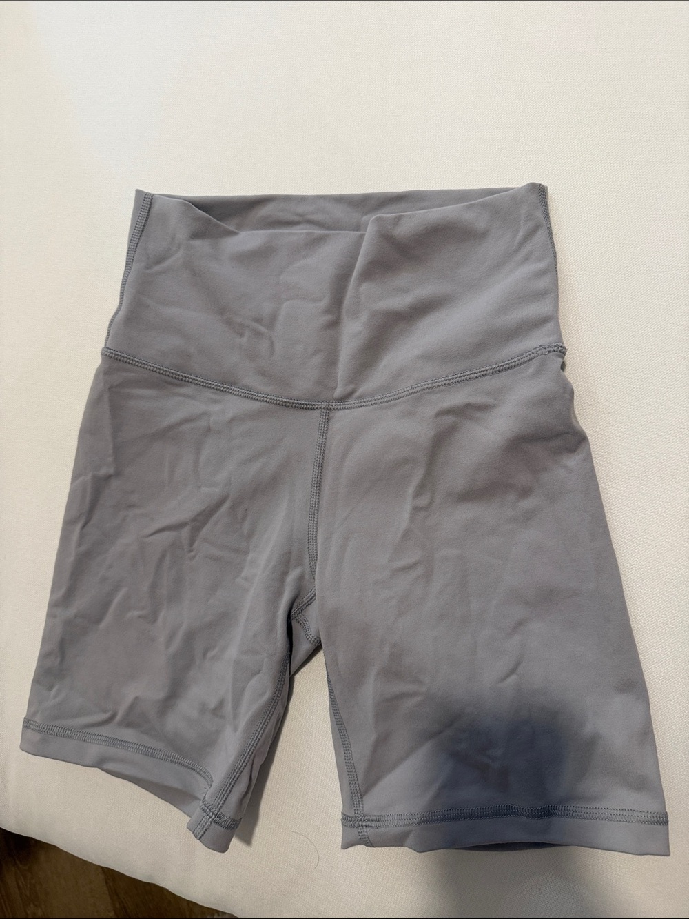 Tna Atmosphere Hi-Rise Short Bike Shorts, Gray, Small